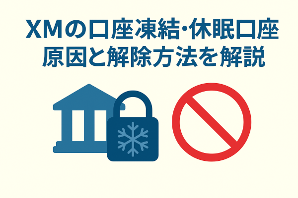 XMの口座凍結・休眠口座